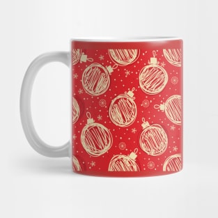 Christmas decoration balls Mug